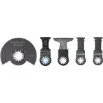 Makita 5-Piece Starlock Oscillating Blade Set for Wood and Metal Cutting thumbnail 1
