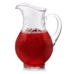 Libbey Yucatan 86.9 oz. Glass Pitcher, Clear Ripple Pattern Serving Pitcher thumbnail 3