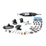 Dremel 4000 Series 1.6 Amp Variable Speed Corded Rotary Tool Kit with 130-Piece Accessory Set thumbnail 3