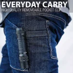 LUXPRO Pro Series 1000 Lumens LED Tactical Rechargeable Flashlight with TackGrip thumbnail 9
