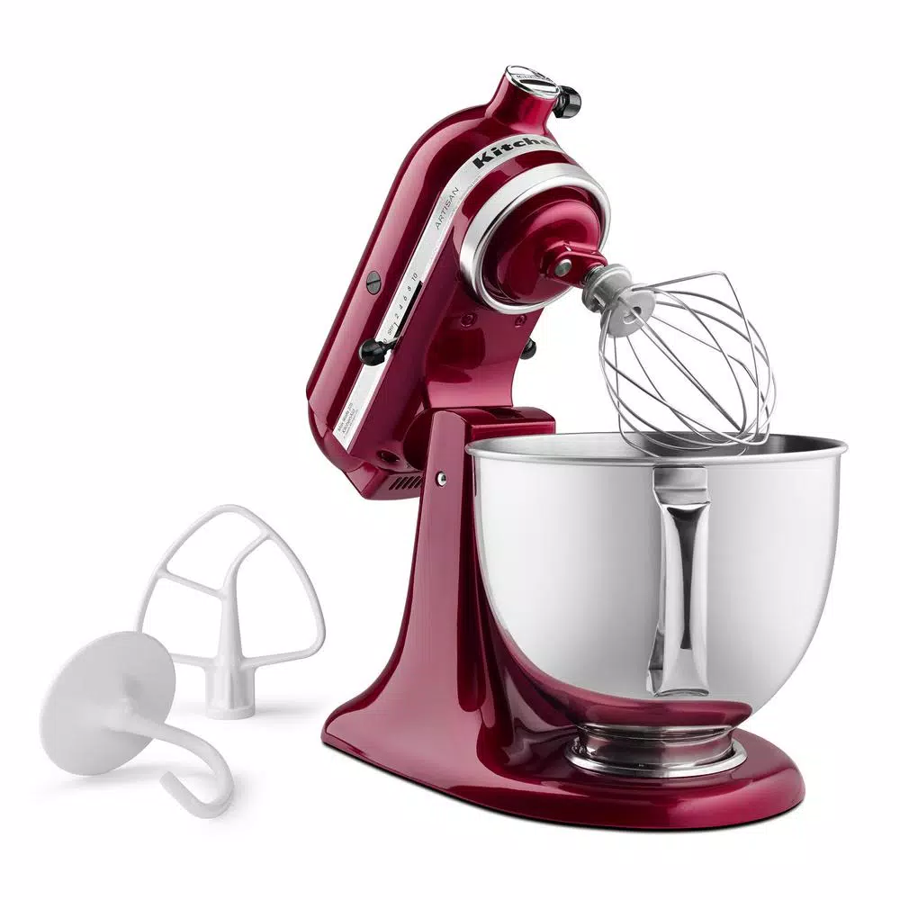 KitchenAid Artisan Series 5 Qt. Tilt-Head Stand Mixer, 10-Speed, Bordeaux