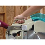 Makita 12 in. 15 Amp Corded Single-Bevel Compound Miter Saw with 40T Carbide Blade thumbnail 6