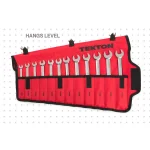 TEKTON 12-Piece Metric Flex-Head Ratcheting Combination Wrench Set with Pouch, 8-19 mm thumbnail 12