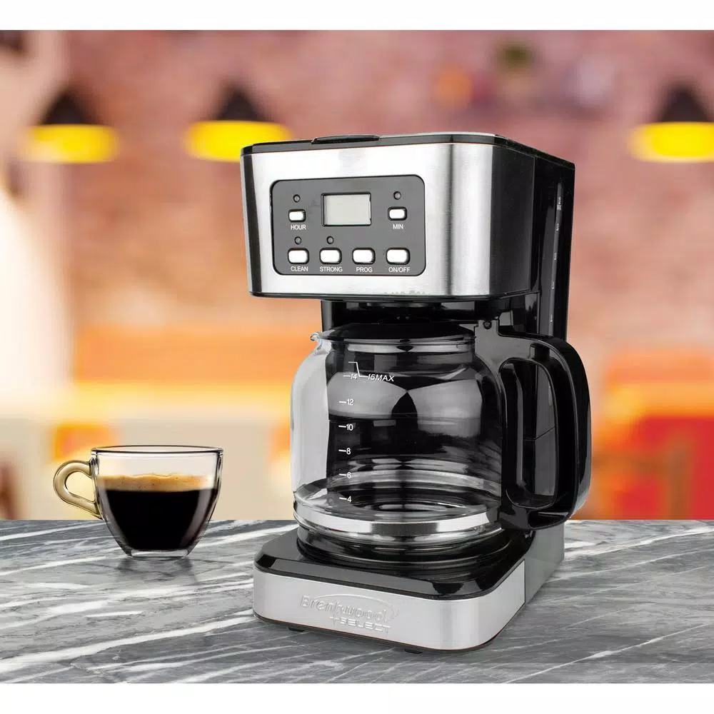 Brentwood Appliances Brentwood 12-Cup Digital Coffee Maker, Black