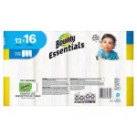 Bounty Essentials Select-A-Size White Paper Towels, 12 Big Rolls thumbnail 5