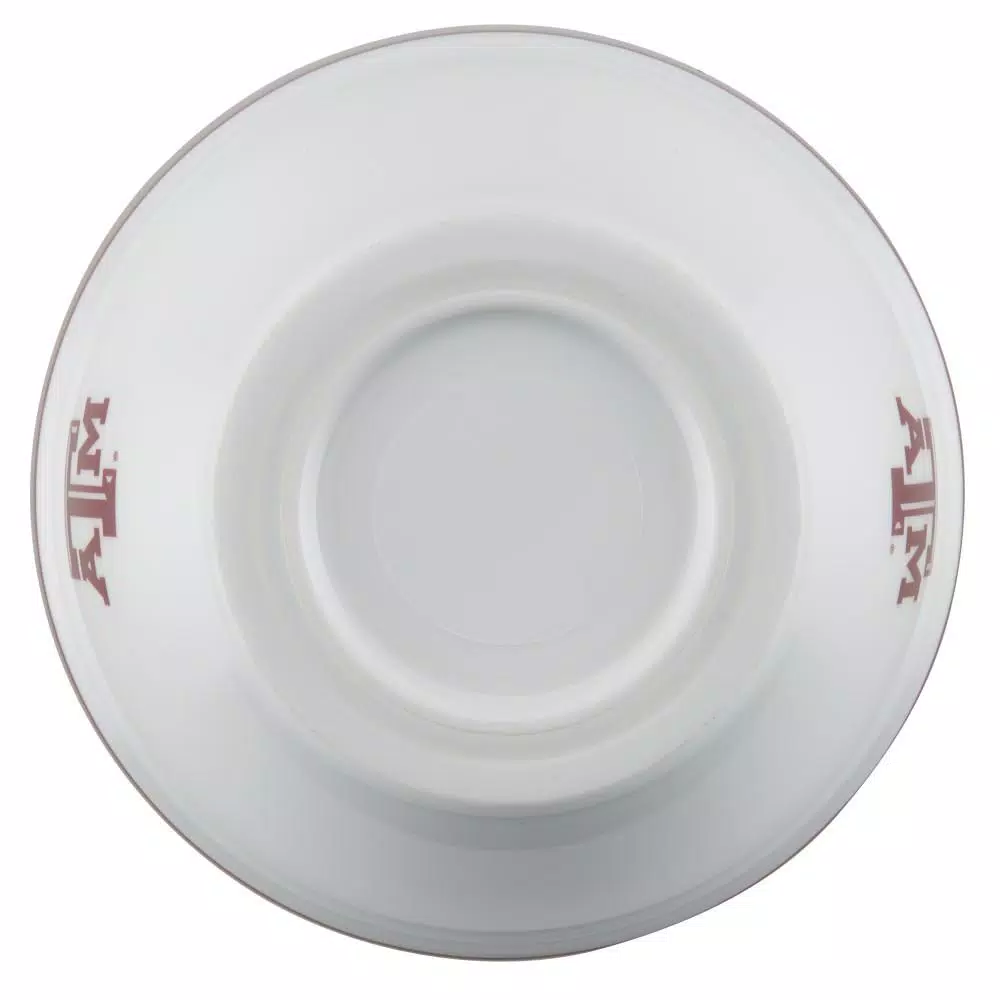 College Kitchen Collection Texas A&M Aggies 4-Piece Party Bowl Set, Maroon, 8 oz