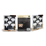 Epicureanist Ceramic Cheese Marker Set of 6 with Food-Safe Pen and Storage Pouch thumbnail 3