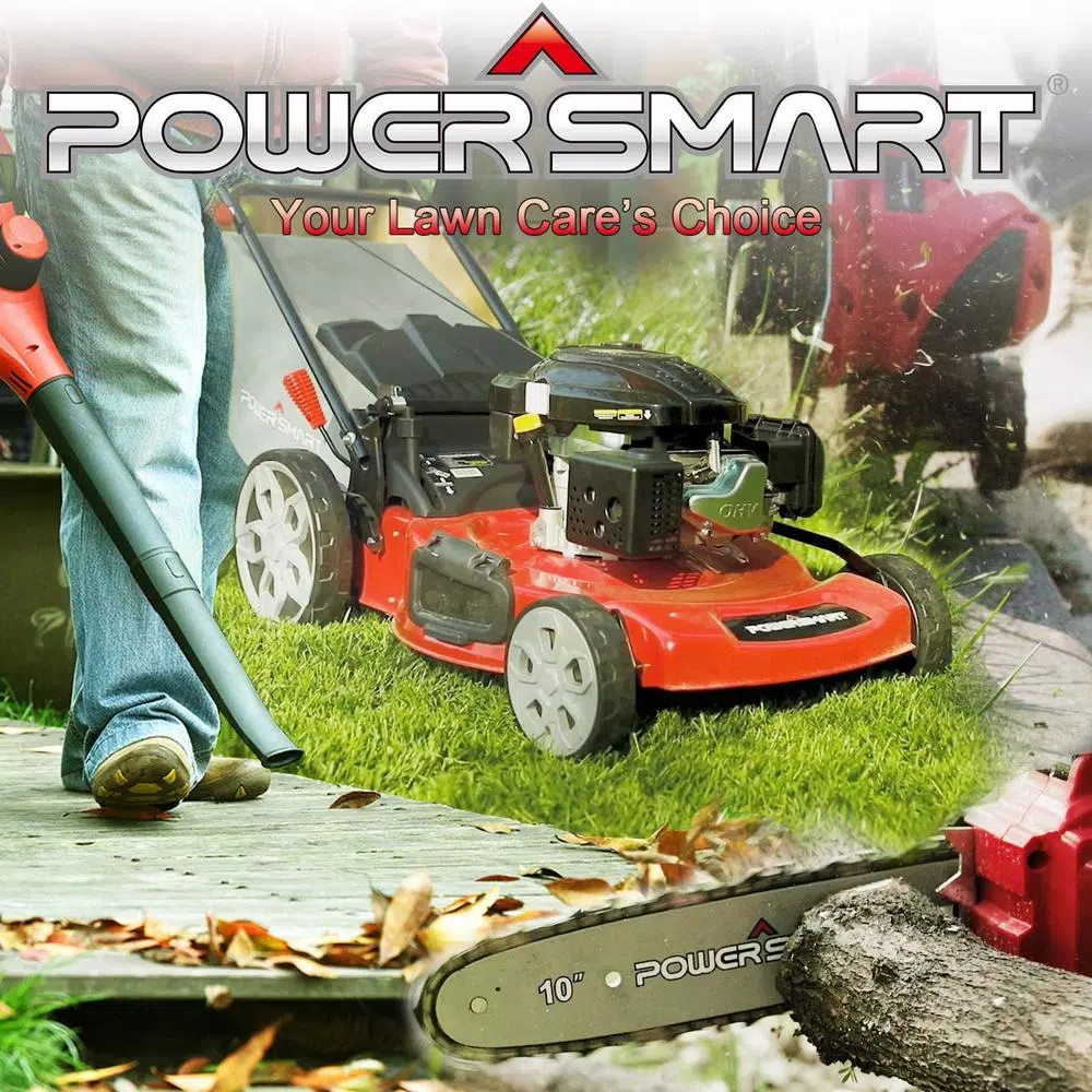 PowerSmart Power Smart 22 in. 3-in-1 Self-Propelled Gas Lawn Mower, 170 cc Engine, Rear-Wheel Drive