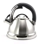Mr. Coffee 2 Qt. Stainless Steel Whistling Tea Kettle with Cool-Touch Nylon Handle thumbnail 1