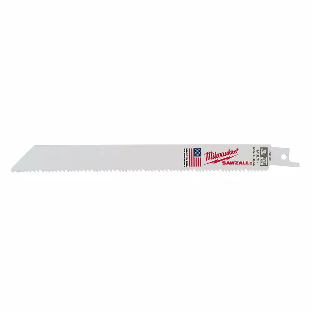 Milwaukee SAWZALL 16-Piece Bi-Metal Reciprocating Saw Blade Set for Wood and Metal