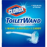 Clorox ToiletWand Disposable Toilet Cleaning System Starter Kit with 6 Disinfecting Refill Heads and Storage Caddy thumbnail 9