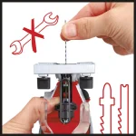 Einhell PXC 18V Cordless Jig Saw, 2400 SPM, 1 in. Stroke, 47° Max Bevel, with LED (Tool Only) thumbnail 6