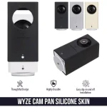 Wasserstein Protective Silicone Skin for Wyze Cam Pan - Black thumbnail 2