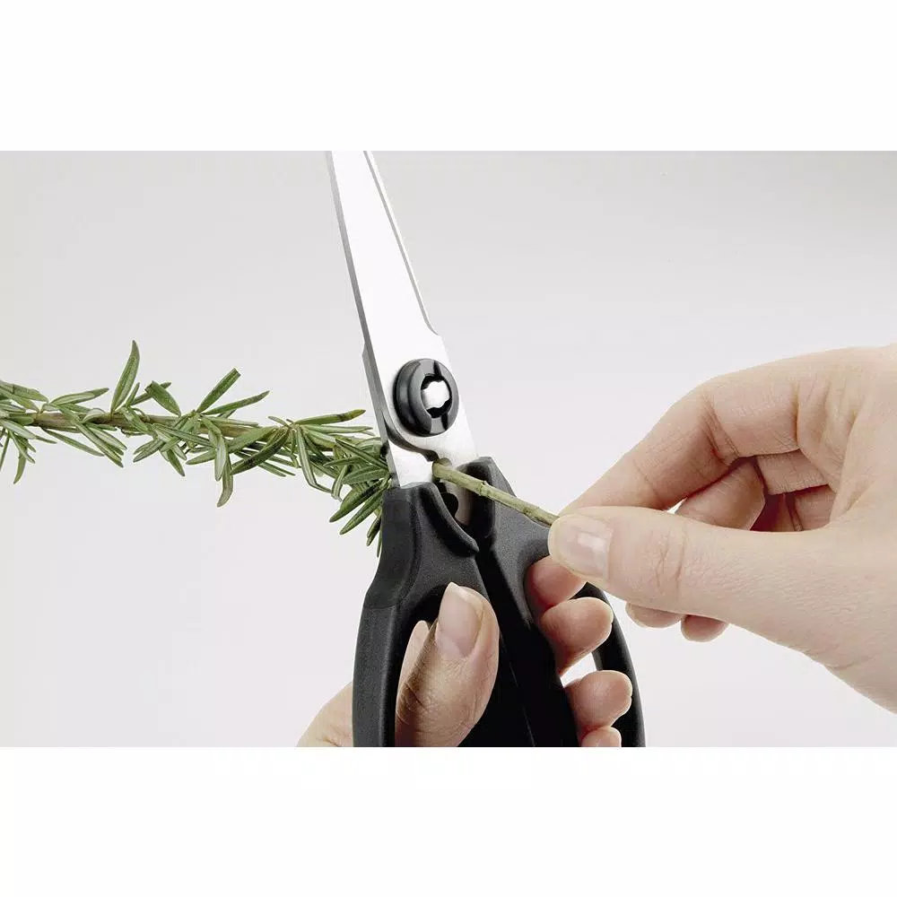 OXO Good Grips Stainless Steel Kitchen and Herb Scissors with Herb Stripper