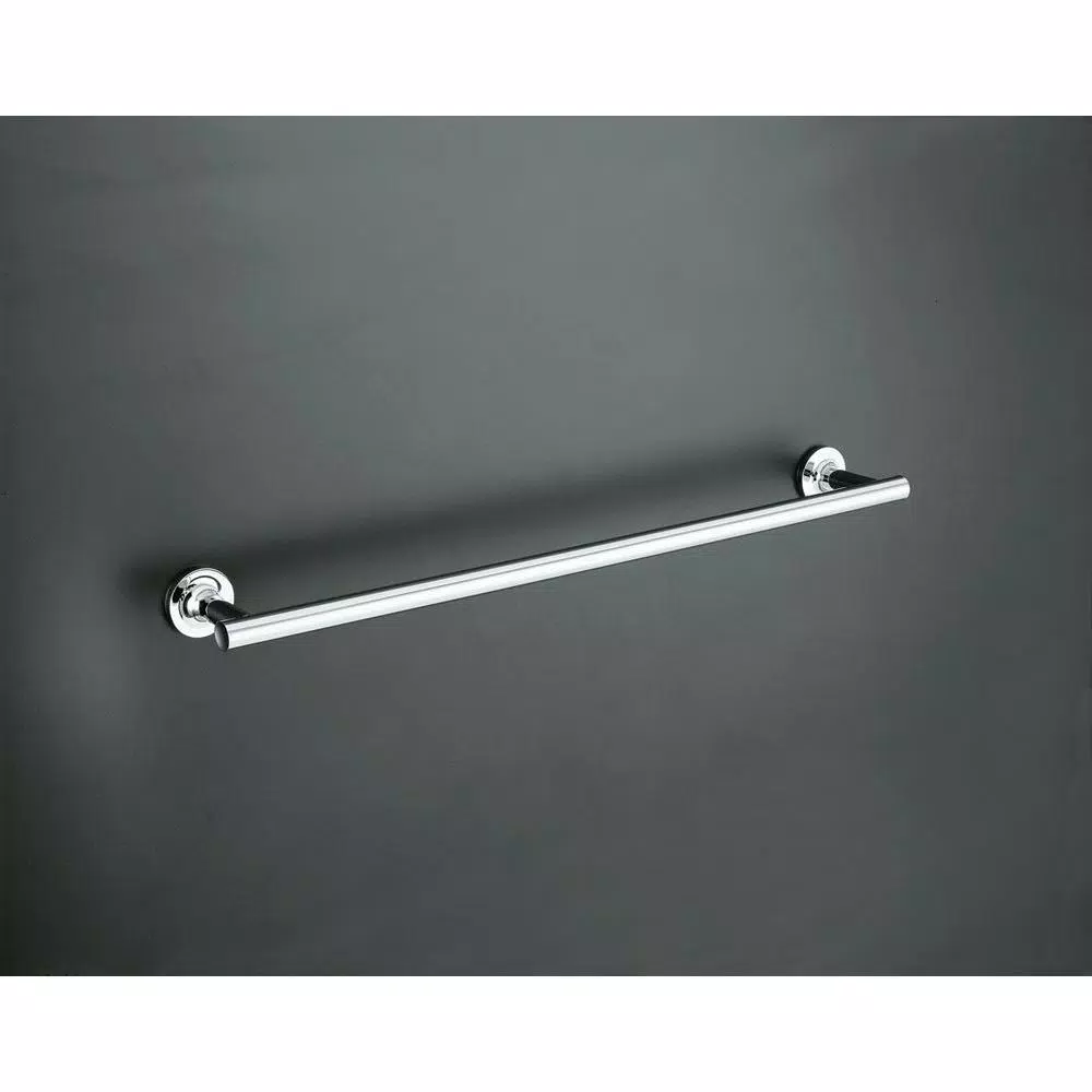 KOHLER Purist 24 in. Towel Bar, Polished Chrome