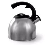 Mr. Coffee Steamline 2 Qt. Stainless Steel Tea Kettle with Whistle, Gray thumbnail 2