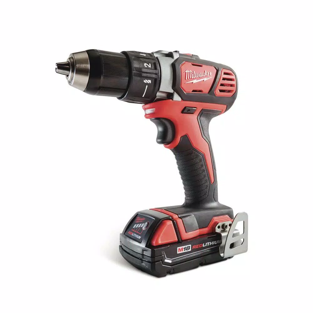 Milwaukee M18 18V Lithium-Ion Cordless Drill Driver and Impact Driver 2-Tool Combo Kit