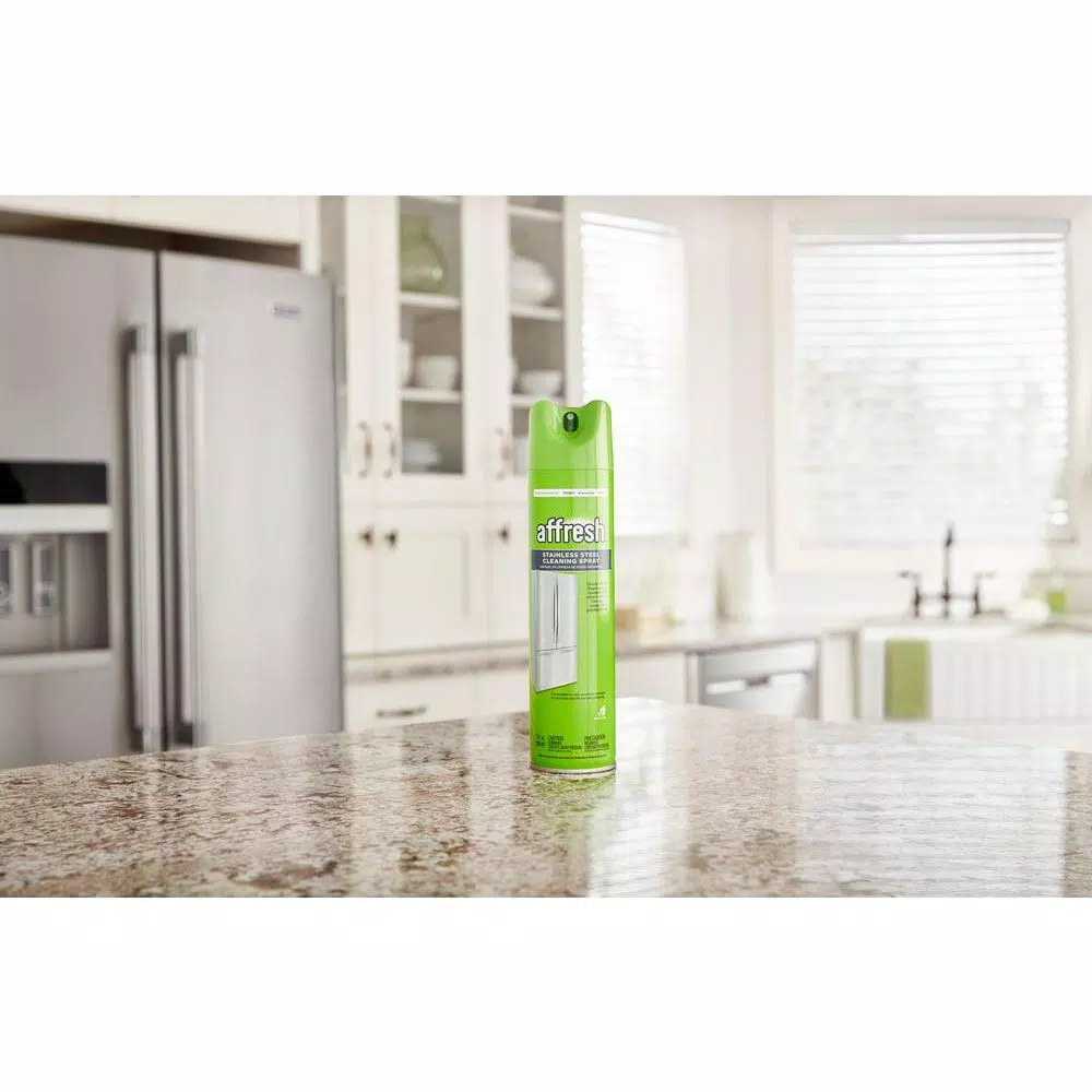 Affresh Stainless Steel Cleaning Spray, 12 oz. Aerosol for Streak-Free Shine
