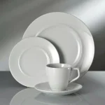 Oneida Circa 5 oz. White Porcelain Creamers, Set of 36 thumbnail 4