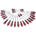 KING 26-Piece Screwdriver Set with Organizing Stand and Magnetic Tips thumbnail 3