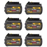DEWALT FLEXVOLT 6.0 Ah 20V/60V MAX Lithium-Ion Battery Pack (6-Pack) thumbnail 1