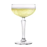 Libbey Capone 4-Piece Coupe Cocktail Glass Set, 8.25 oz, Clear Glass thumbnail 1