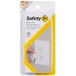 Safety 1st Press Tab Outlet Plug Protectors, White, 36-Pack thumbnail 1