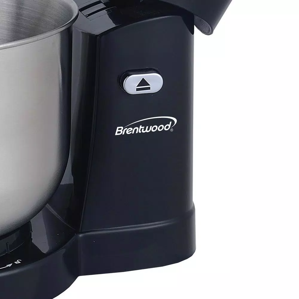 Brentwood Appliances Brentwood 5-Speed Stand Mixer with 3-Qt Stainless Steel Mixing Bowl, Black