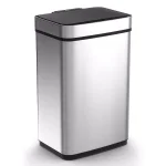 Boyel Living 13 Gallon Automatic Touchless Infrared Motion Sensor Stainless Steel Garbage Can, Silver thumbnail 4