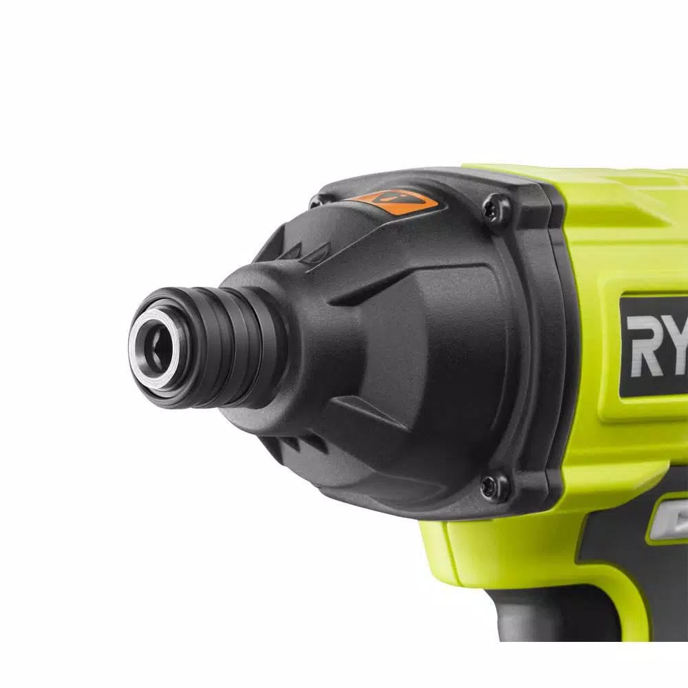 RYOBI 18V ONE+ Cordless 1/4 in. Impact Driver Kit with (2) 1.5 Ah Batteries, Charger, Bag, and 20-Piece Bit Set