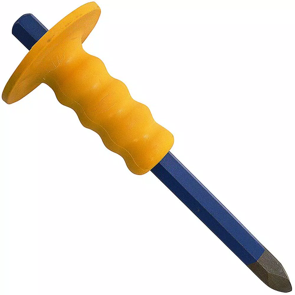 Dasco Pro 3/4 in. x 12 in. Concrete Chisel with Target Guard