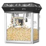 Great Northern Popcorn 6 oz. Black Foundation Model Popcorn Popper Machine thumbnail 2
