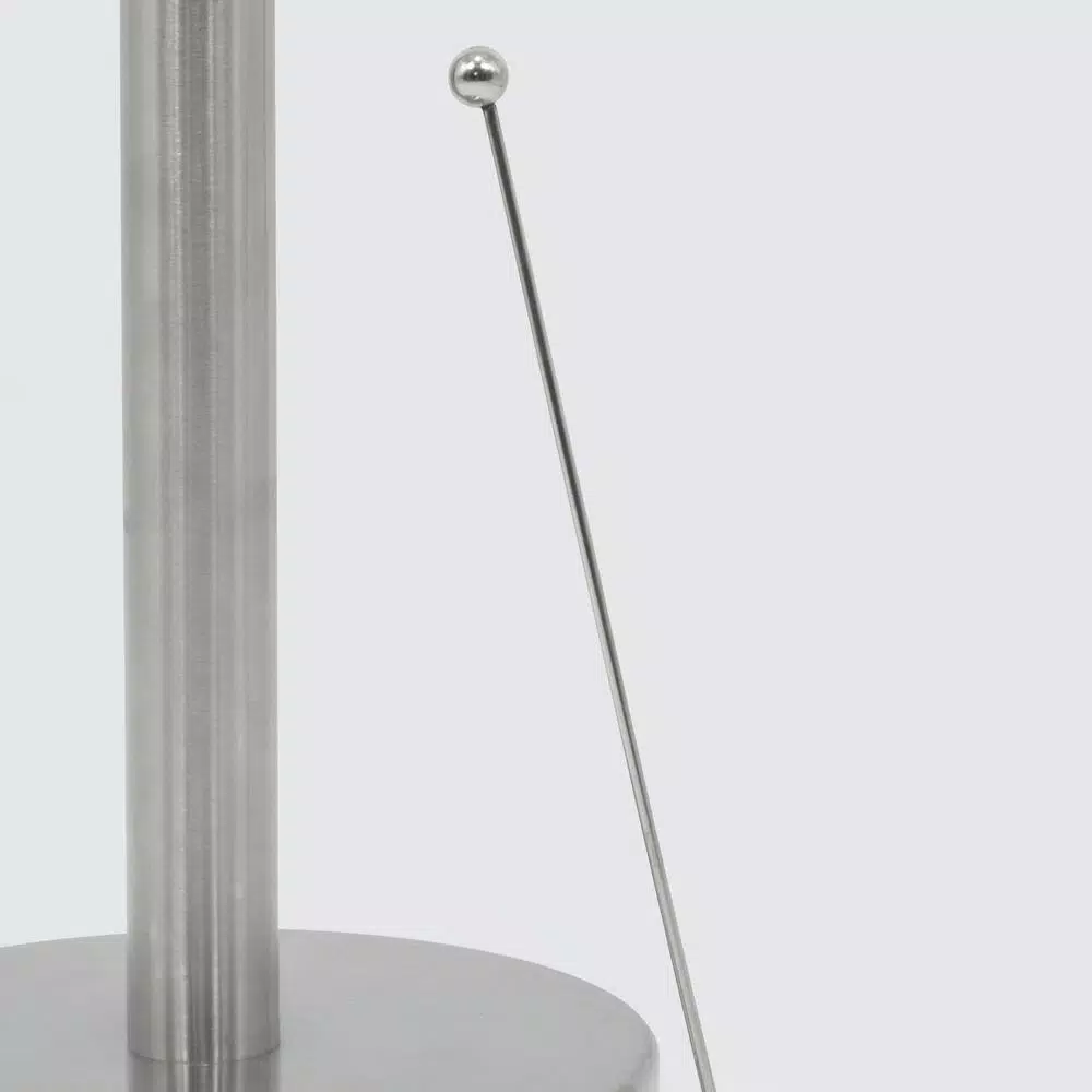ExcelSteel Stainless Steel Paper Towel Holder with Weighted Base for Countertop