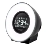 La Crosse Technology Mood Light Digital Alarm Clock with 5 Nature Sounds and USB Charging Port thumbnail 7