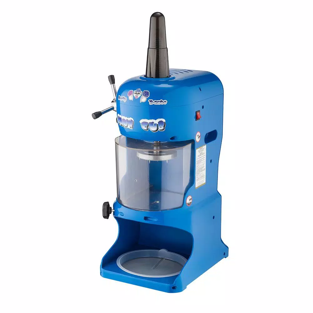 Great Northern Popcorn Blue Snow Cub Commercial Shaved Ice Machine & Snow Cone Maker