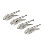 TEKTON 5 in. Curved Jaw Locking Pliers, 4-Pack thumbnail 1