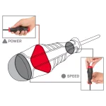 TEKTON 4-Piece Screwdriver Set with Three-Sided Ergonomic Handles thumbnail 8
