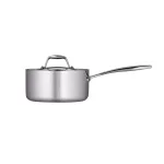 Tramontina Gourmet Tri-Ply Clad 3 Qt. Stainless Steel Sauce Pan with Lid thumbnail 2