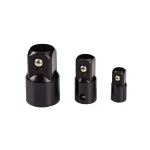 TEKTON 3-Piece Impact Adapter Set, Chrome Vanadium Steel thumbnail 1