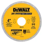 DEWALT 4 in. Diamond Ceramic Tile and Masonry Circular Saw Blade thumbnail 1