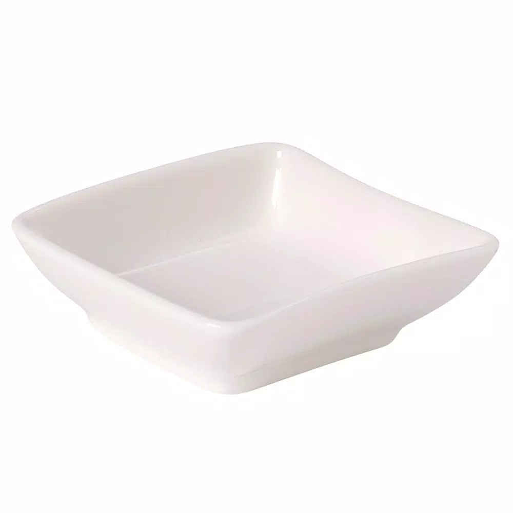 Villeroy & Boch New Wave White Porcelain Square Dip Bowl