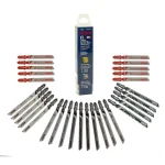 Bosch T-Shank Jigsaw Blade Assortment, 30-Piece Set for Wood and Metal thumbnail 1