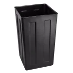 Alpine Industries 40 Gal. Steel Outdoor Commercial Trash Can with Ash Tray Lid thumbnail 7