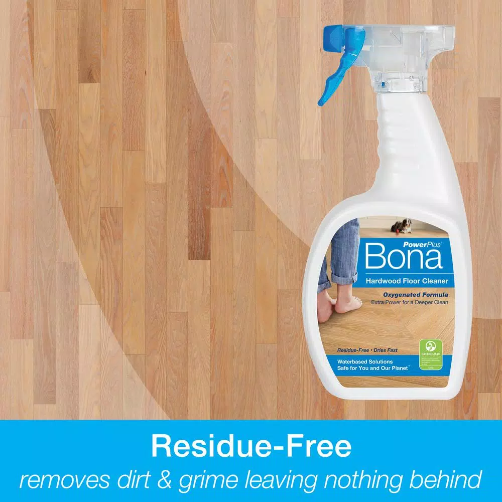 Bona PowerPlus Deep Clean Hardwood Floor Cleaner, 32 oz.