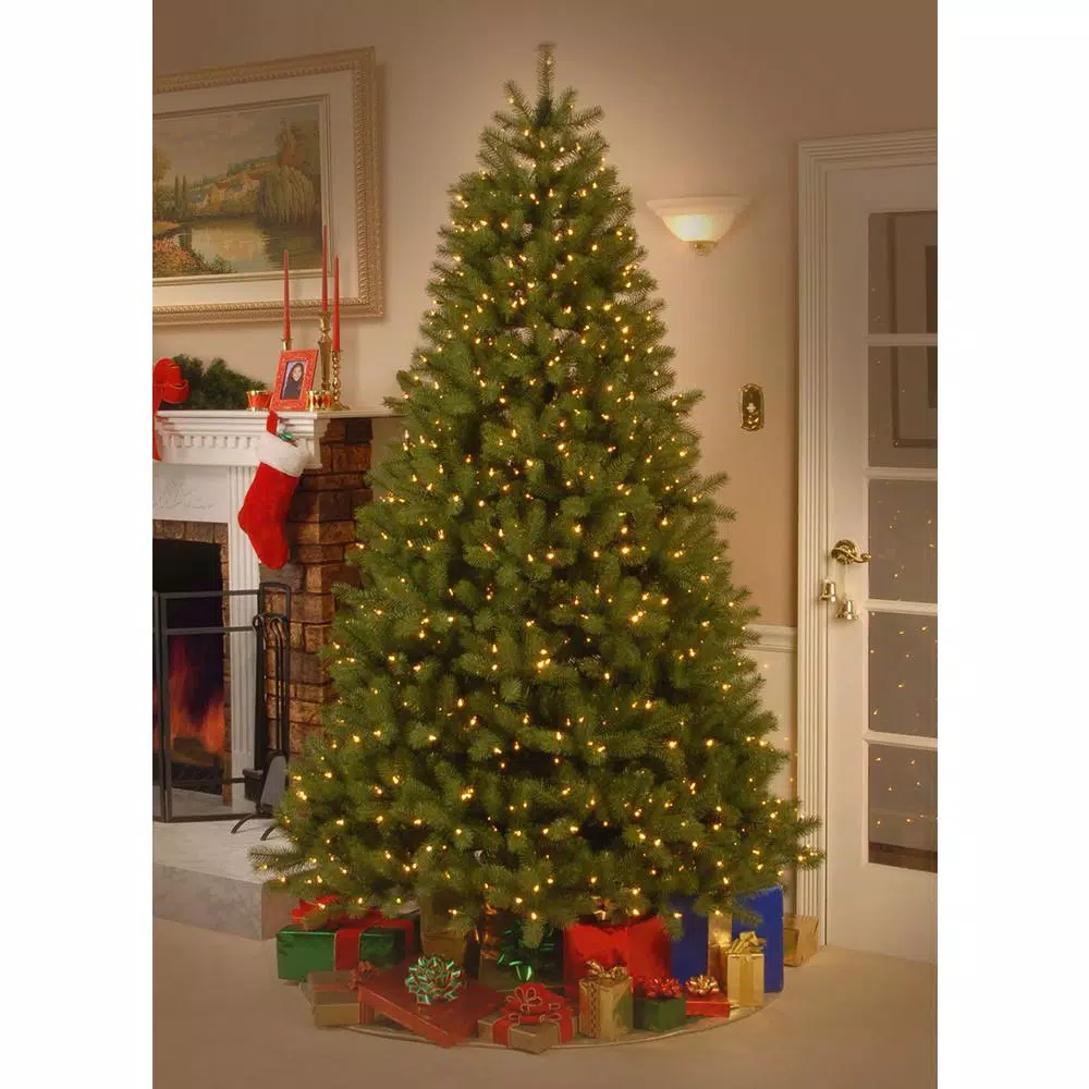 National Tree Company 7 ft. Downswept Douglas Fir Artificial Christmas Tree with 700 Clear Lights