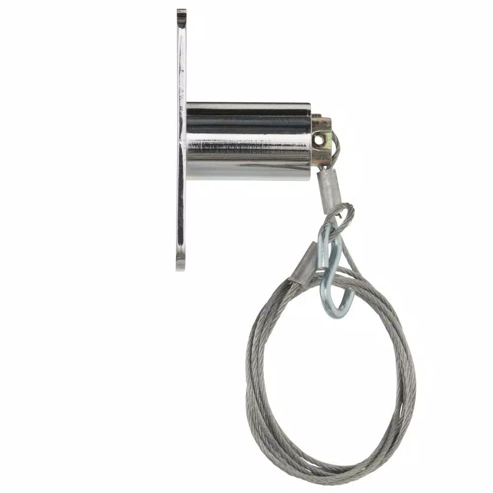 Prime-Line Emergency Garage Door Release Kit, Diecast Metal, Brushed Chrome Finish