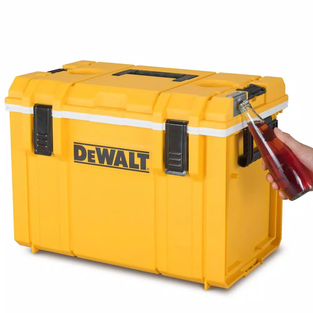 DEWALT TOUGHSYSTEM Portable Radio & Digital Music Player with Tool Box Cooler Bundle