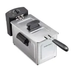 Hamilton Beach 3 Qt. Stainless Steel Deep Fryer, 1500W Electric Countertop Fryer thumbnail 1
