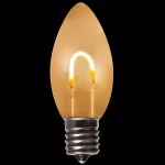 Wintergreen Lighting FlexFilament C9 LED Shatterproof Warm White Vintage Edison Replacement Bulbs (5-Pack) thumbnail 1