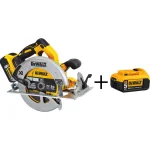 DEWALT 20V MAX XR Cordless Brushless 7-1/4 in. Circular Saw Kit with (2) 5.0 Ah Batteries and Charger thumbnail 1